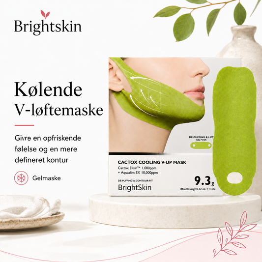 Brightskin V-Lift™ – kølende ansigtsbånd til en mere defineret kæbelinje, 4-pak