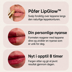 Brightskin LipGlow™ – leppebalm med personlig fargetone