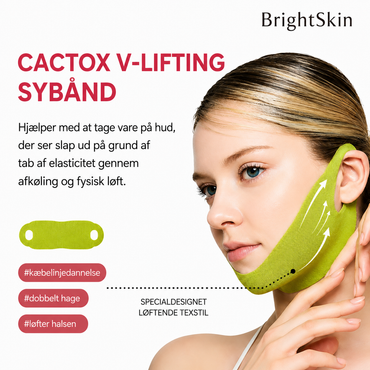 Brightskin V-Lift™ – kølende ansigtsbånd til en mere defineret kæbelinje, 4-pak